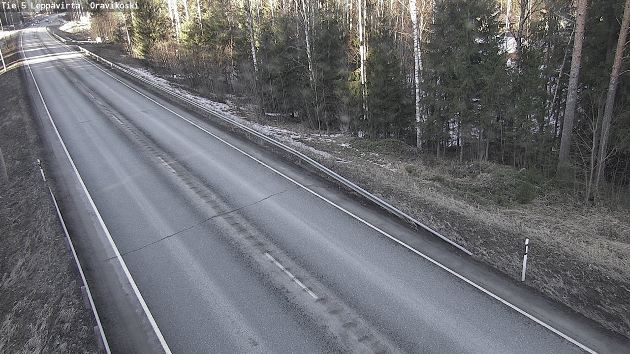 Kelikamerat Kuva Tie 5 Leppävirta, Oravikoski, Leppävirta, Pohjois-Savo