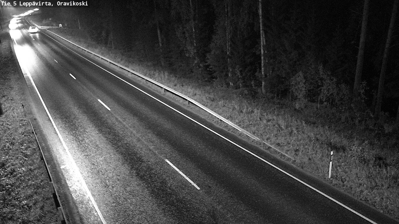 Kelikamerat Kuva Tie 5 Leppävirta, Oravikoski, Leppävirta, Pohjois-Savo