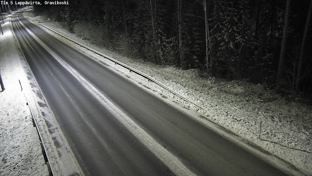 Kelikamerat Kuva Tie 5 Leppävirta, Oravikoski, Leppävirta, Pohjois-Savo