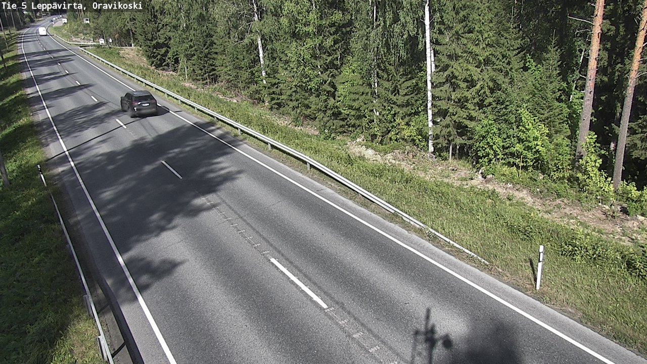 Kelikamerat Kuva Tie 5 Leppävirta, Oravikoski, Leppävirta, Pohjois-Savo