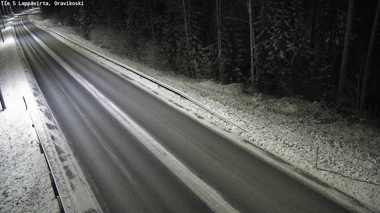 Kelikamerat Kuva Tie 5 Leppävirta, Oravikoski, Leppävirta, Pohjois-Savo