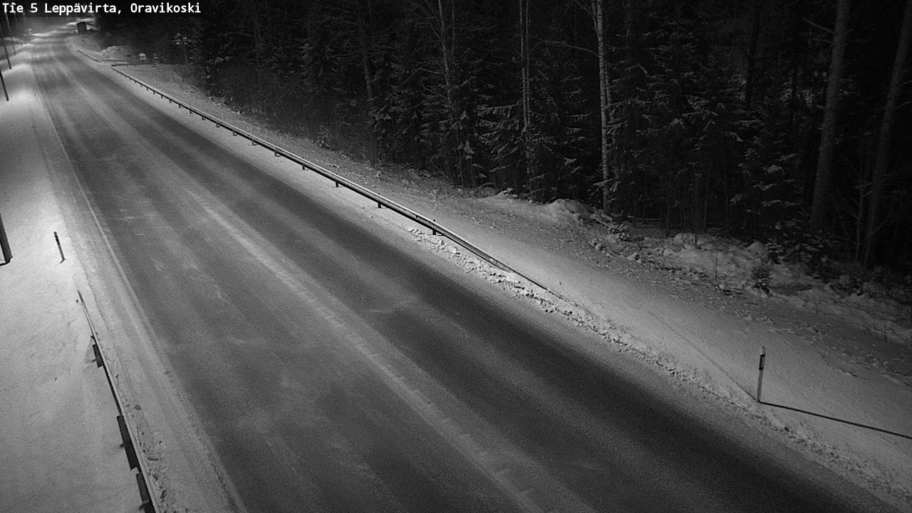 Kelikamerat Kuva Tie 5 Leppävirta, Oravikoski, Leppävirta, Pohjois-Savo