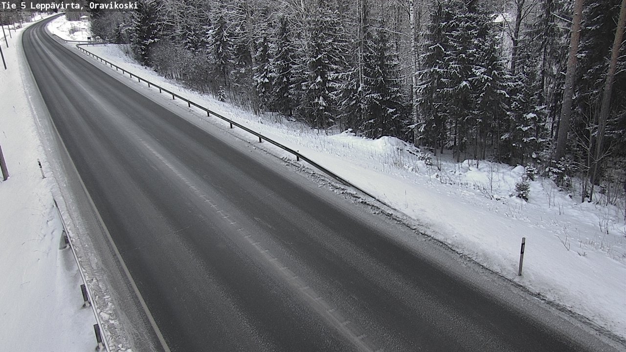 Kelikamerat Kuva Tie 5 Leppävirta, Oravikoski, Leppävirta, Pohjois-Savo