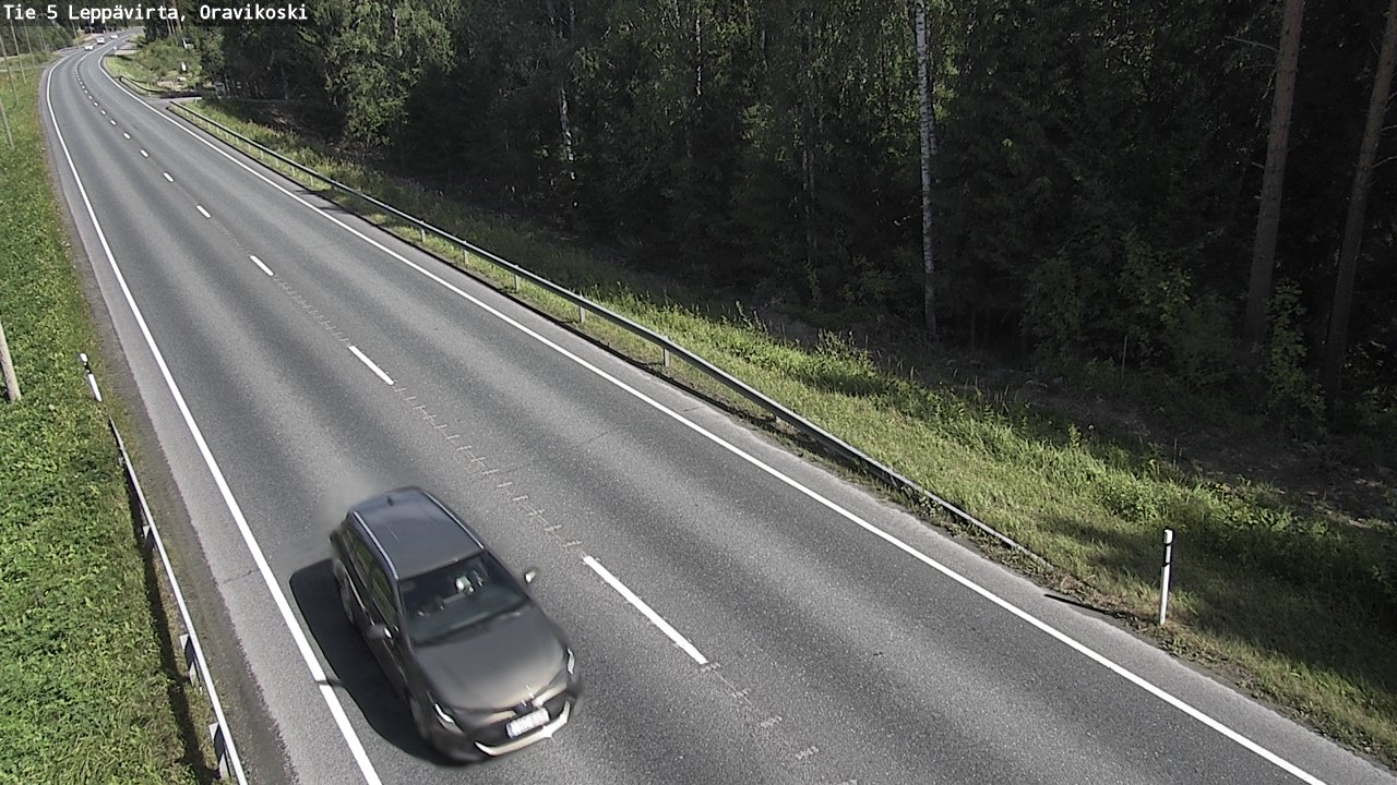 Kelikamerat Kuva Tie 5 Leppävirta, Oravikoski, Leppävirta, Pohjois-Savo