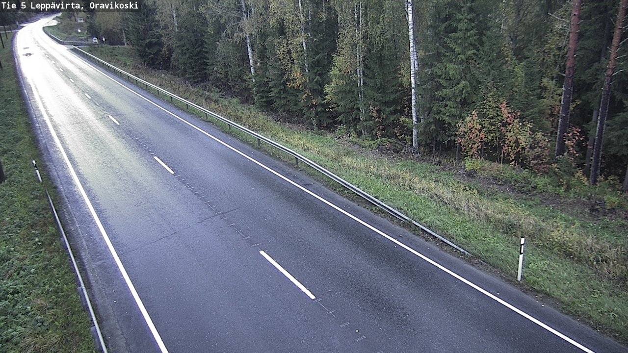 Kelikamerat Kuva Tie 5 Leppävirta, Oravikoski, Leppävirta, Pohjois-Savo