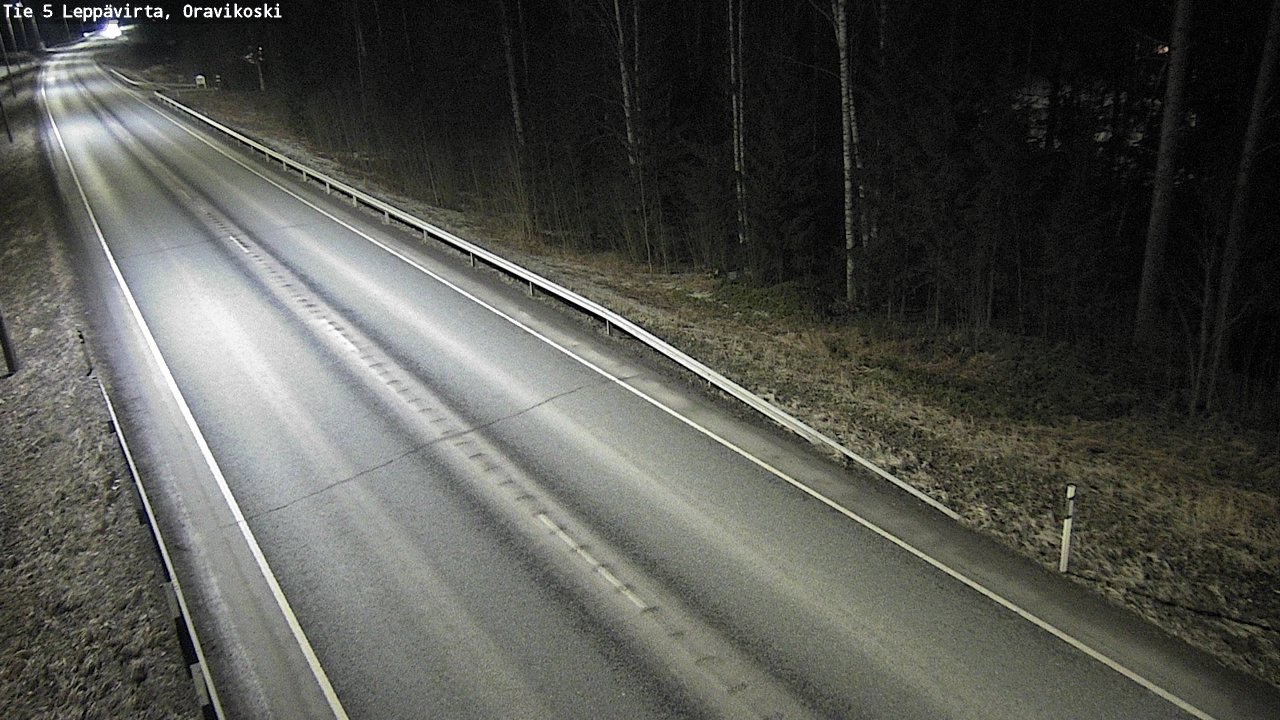 Kelikamerat Kuva Tie 5 Leppävirta, Oravikoski, Leppävirta, Pohjois-Savo