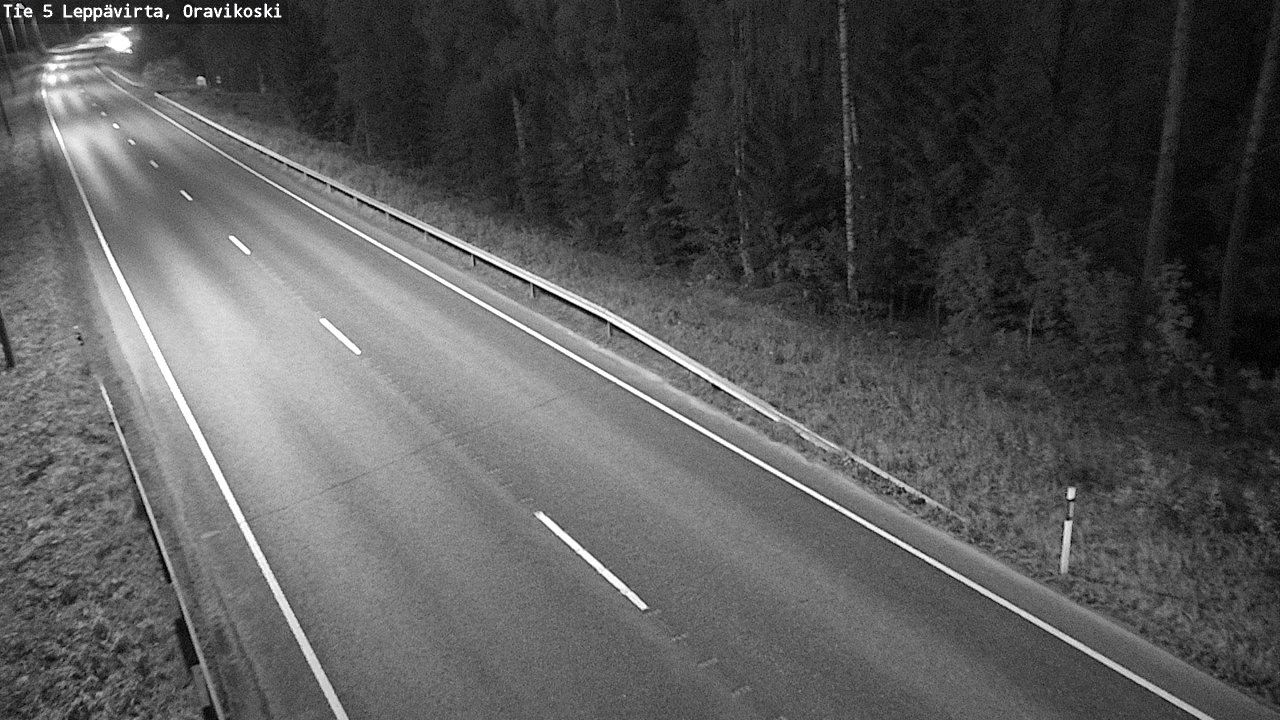Kelikamerat Kuva Tie 5 Leppävirta, Oravikoski, Leppävirta, Pohjois-Savo