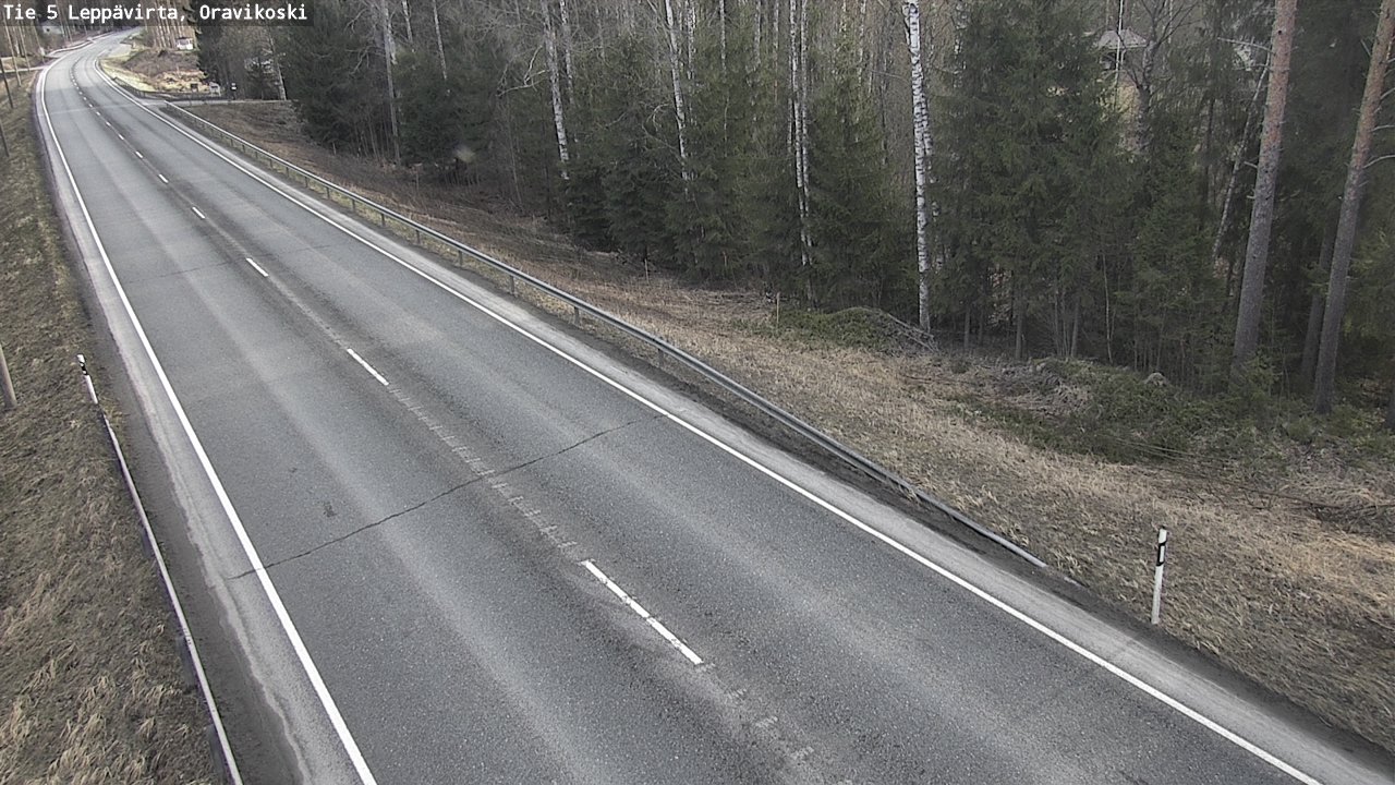 Kelikamerat Kuva Tie 5 Leppävirta, Oravikoski, Leppävirta, Pohjois-Savo