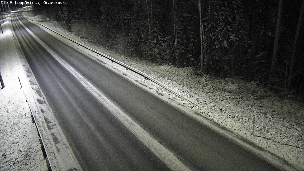 Kelikamerat Kuva Tie 5 Leppävirta, Oravikoski, Leppävirta, Pohjois-Savo