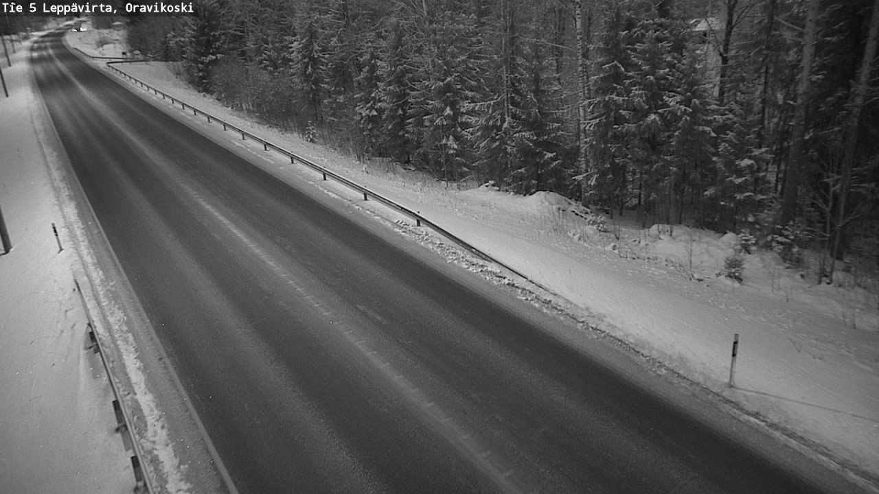 Kelikamerat Kuva Tie 5 Leppävirta, Oravikoski, Leppävirta, Pohjois-Savo