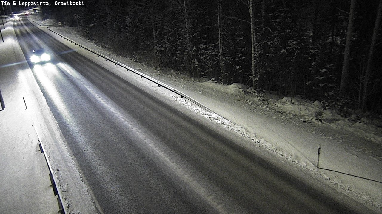 Kelikamerat Kuva Tie 5 Leppävirta, Oravikoski, Leppävirta, Pohjois-Savo