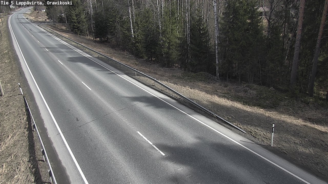 Kelikamerat Kuva Tie 5 Leppävirta, Oravikoski, Leppävirta, Pohjois-Savo