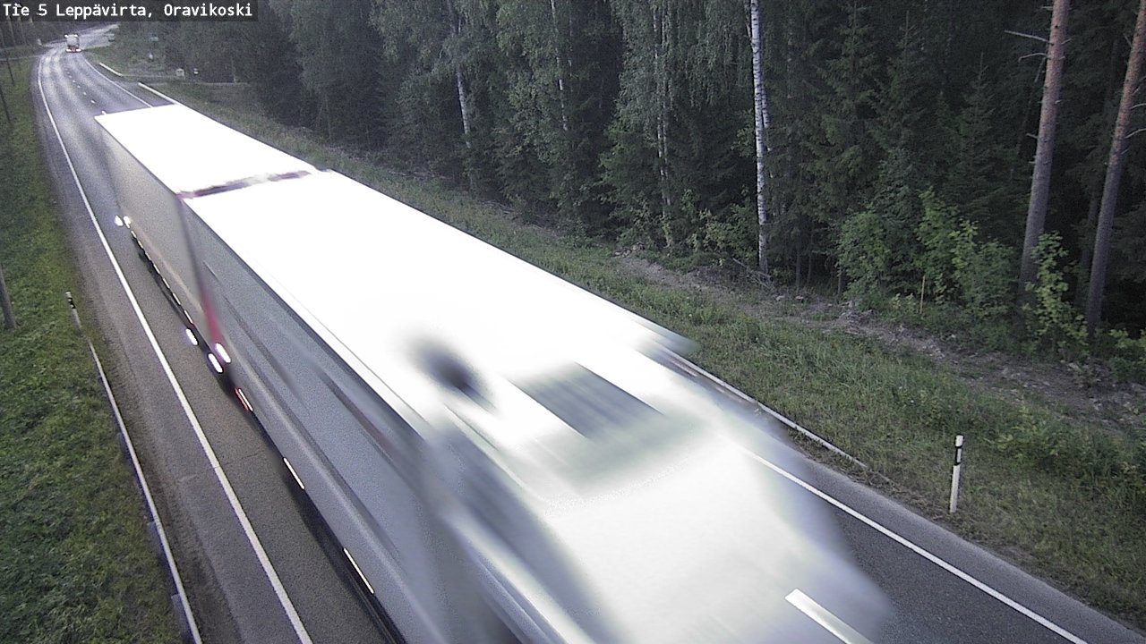 Kelikamerat Kuva Tie 5 Leppävirta, Oravikoski, Leppävirta, Pohjois-Savo