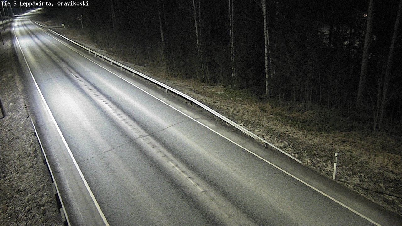 Kelikamerat Kuva Tie 5 Leppävirta, Oravikoski, Leppävirta, Pohjois-Savo