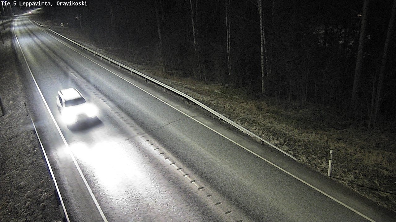 Kelikamerat Kuva Tie 5 Leppävirta, Oravikoski, Leppävirta, Pohjois-Savo