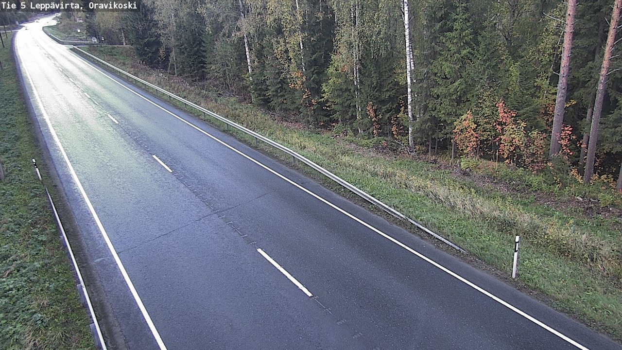 Kelikamerat Kuva Tie 5 Leppävirta, Oravikoski, Leppävirta, Pohjois-Savo