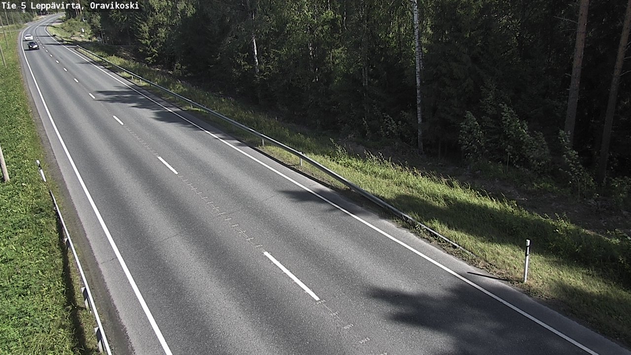 Kelikamerat Kuva Tie 5 Leppävirta, Oravikoski, Leppävirta, Pohjois-Savo