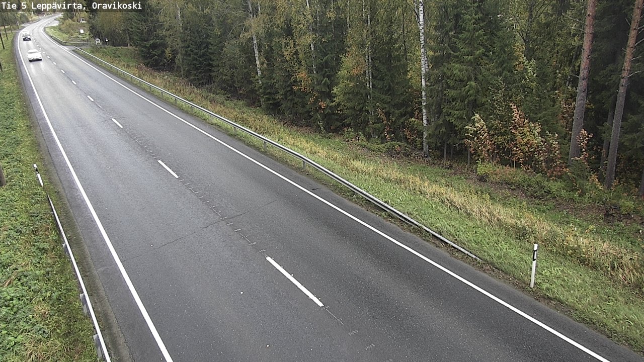 Kelikamerat Kuva Tie 5 Leppävirta, Oravikoski, Leppävirta, Pohjois-Savo