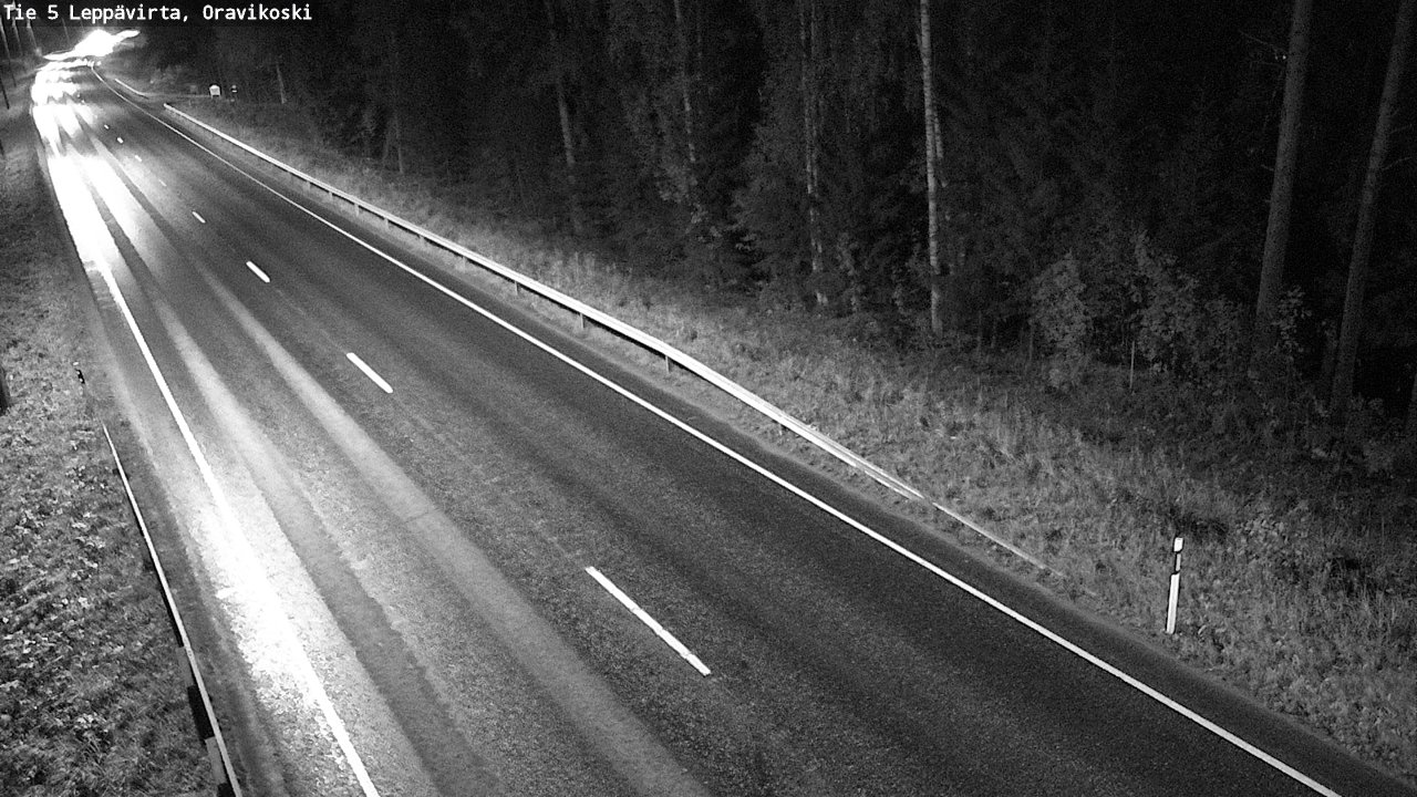 Kelikamerat Kuva Tie 5 Leppävirta, Oravikoski, Leppävirta, Pohjois-Savo