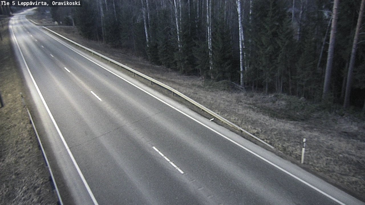 Kelikamerat Kuva Tie 5 Leppävirta, Oravikoski, Leppävirta, Pohjois-Savo