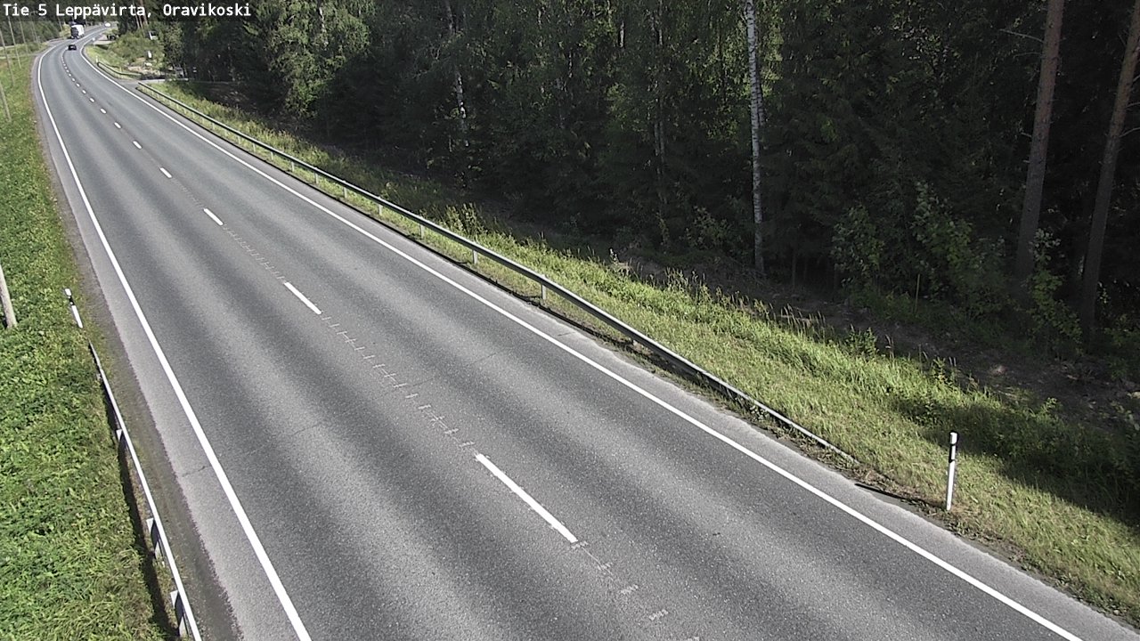 Kelikamerat Kuva Tie 5 Leppävirta, Oravikoski, Leppävirta, Pohjois-Savo
