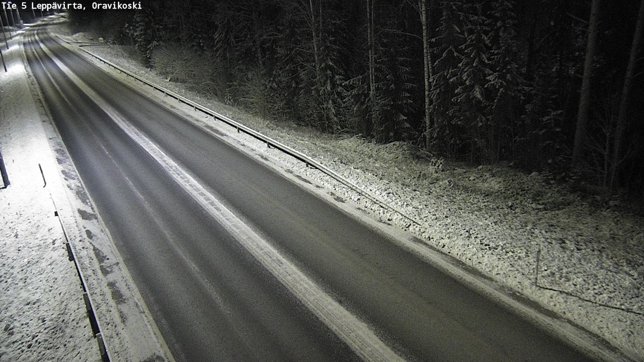 Kelikamerat Kuva Tie 5 Leppävirta, Oravikoski, Leppävirta, Pohjois-Savo