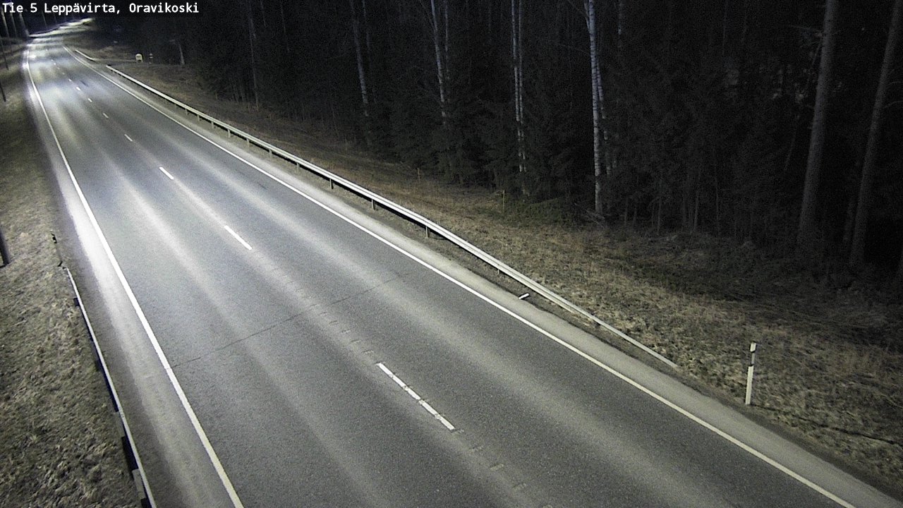 Kelikamerat Kuva Tie 5 Leppävirta, Oravikoski, Leppävirta, Pohjois-Savo