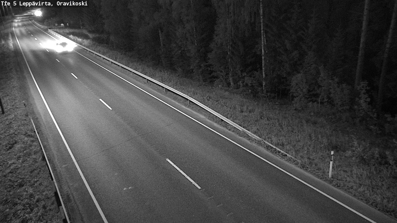 Kelikamerat Kuva Tie 5 Leppävirta, Oravikoski, Leppävirta, Pohjois-Savo