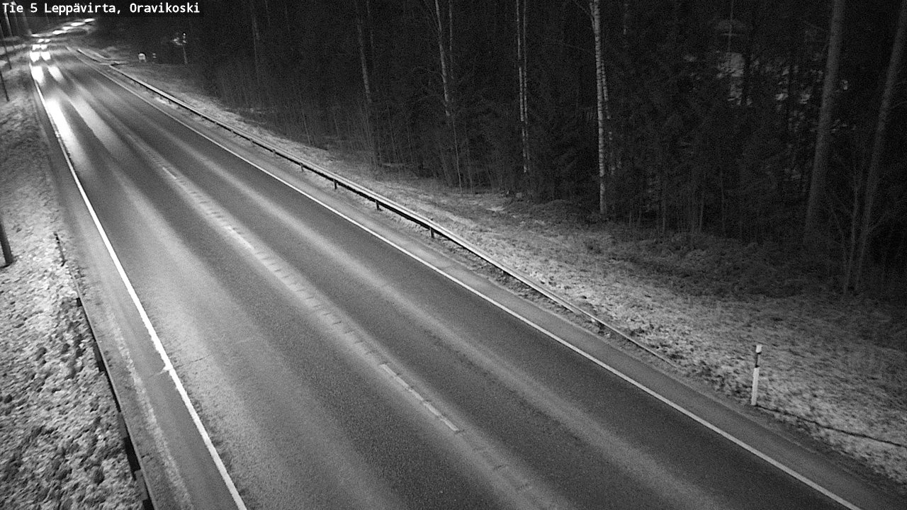 Kelikamerat Kuva Tie 5 Leppävirta, Oravikoski, Leppävirta, Pohjois-Savo