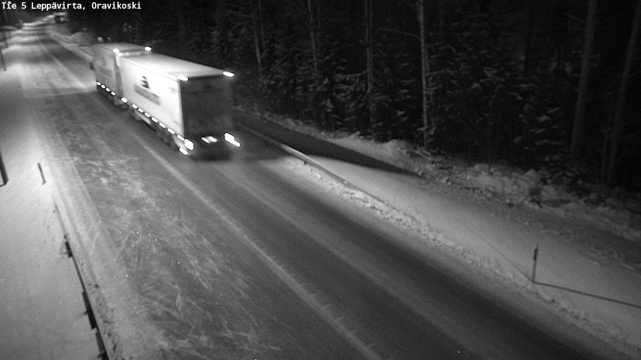 Kelikamerat Kuva Tie 5 Leppävirta, Oravikoski, Leppävirta, Pohjois-Savo