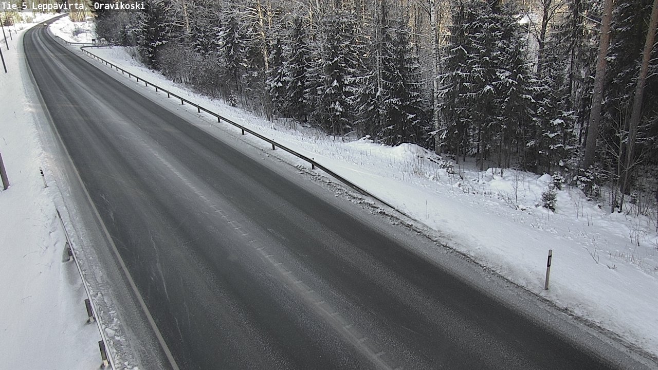 Kelikamerat Kuva Tie 5 Leppävirta, Oravikoski, Leppävirta, Pohjois-Savo