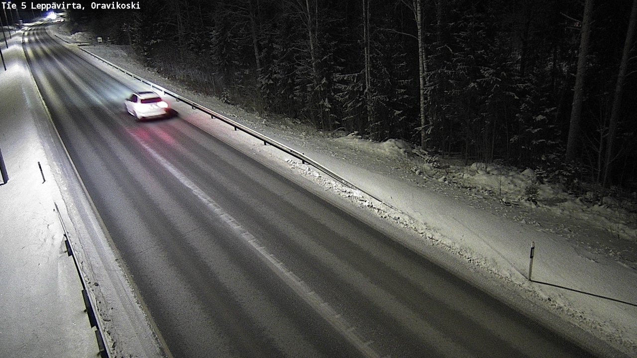 Kelikamerat Kuva Tie 5 Leppävirta, Oravikoski, Leppävirta, Pohjois-Savo