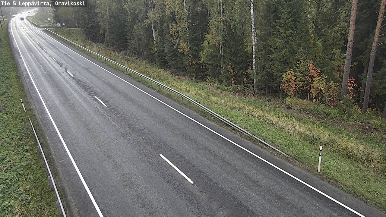 Kelikamerat Kuva Tie 5 Leppävirta, Oravikoski, Leppävirta, Pohjois-Savo