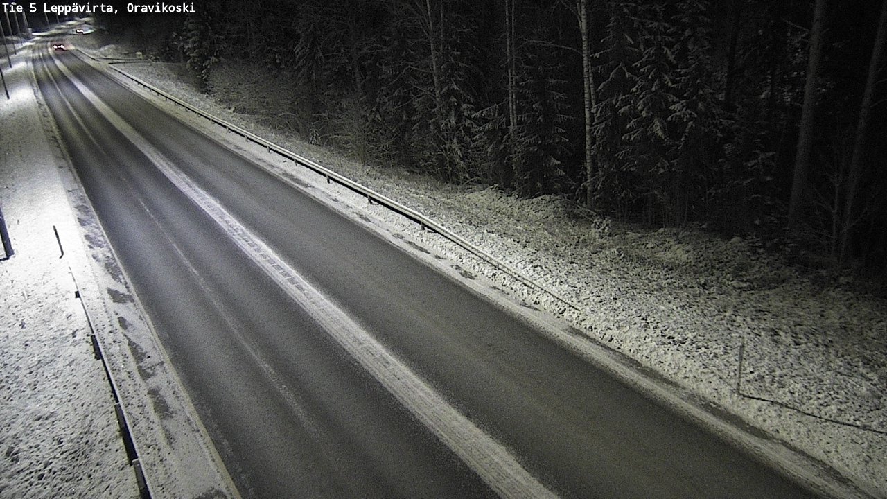 Kelikamerat Kuva Tie 5 Leppävirta, Oravikoski, Leppävirta, Pohjois-Savo