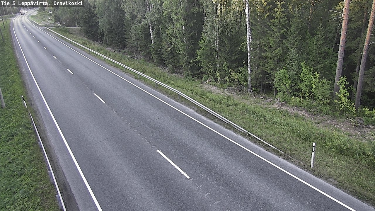 Kelikamerat Kuva Tie 5 Leppävirta, Oravikoski, Leppävirta, Pohjois-Savo