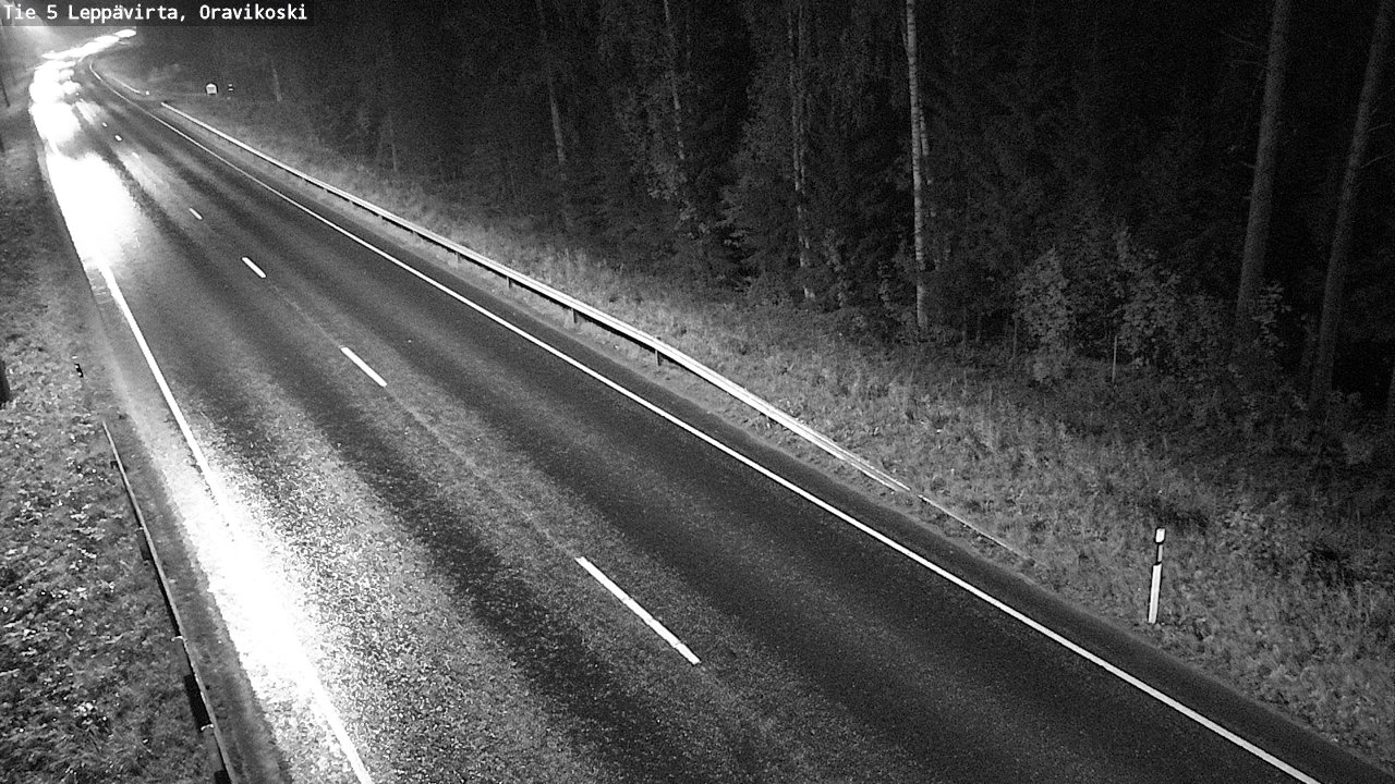Kelikamerat Kuva Tie 5 Leppävirta, Oravikoski, Leppävirta, Pohjois-Savo