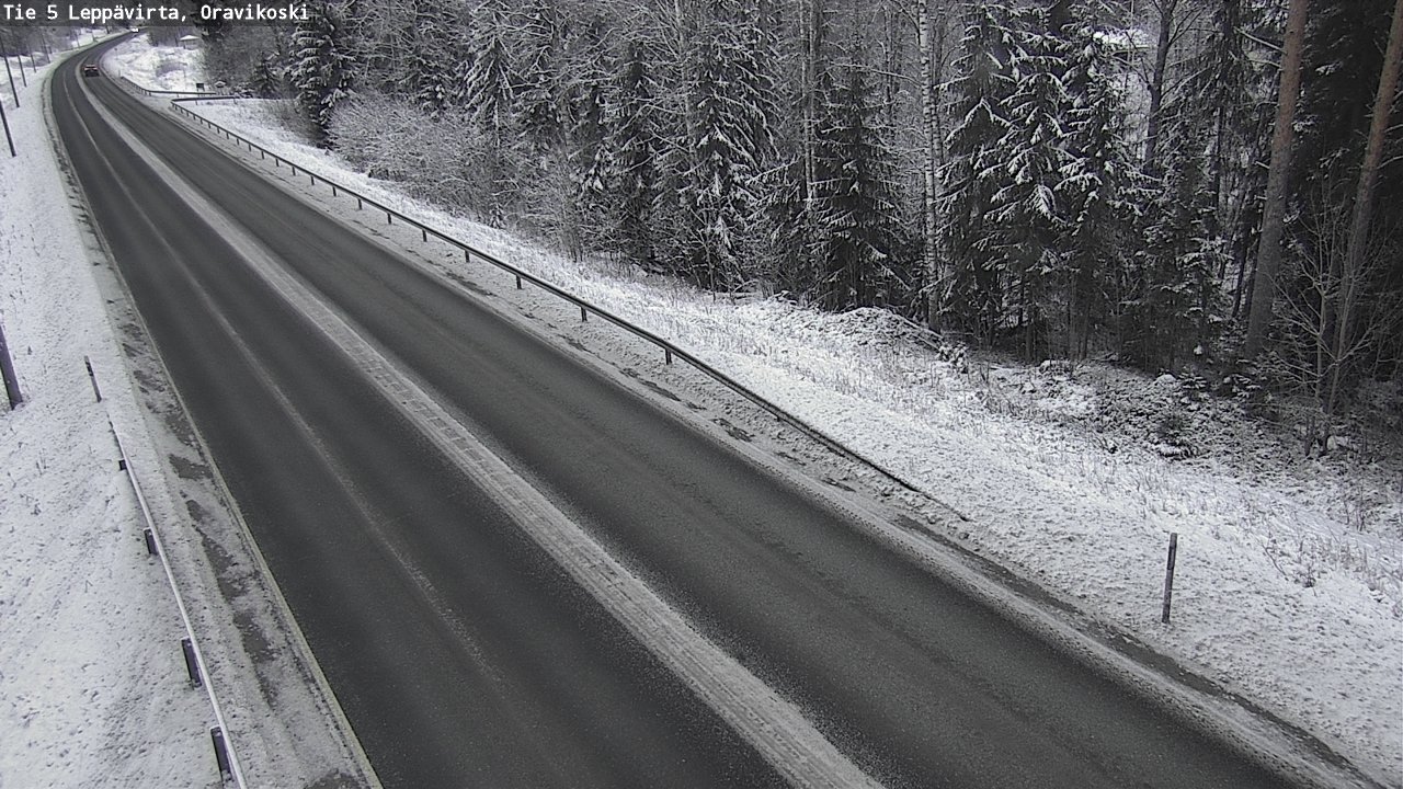Kelikamerat Kuva Tie 5 Leppävirta, Oravikoski, Leppävirta, Pohjois-Savo
