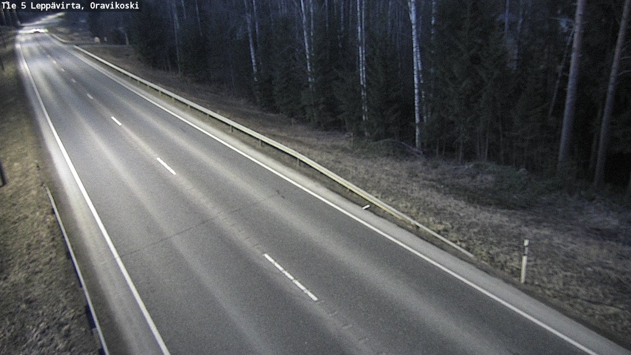 Kelikamerat Kuva Tie 5 Leppävirta, Oravikoski, Leppävirta, Pohjois-Savo