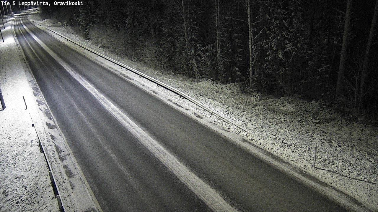 Kelikamerat Kuva Tie 5 Leppävirta, Oravikoski, Leppävirta, Pohjois-Savo