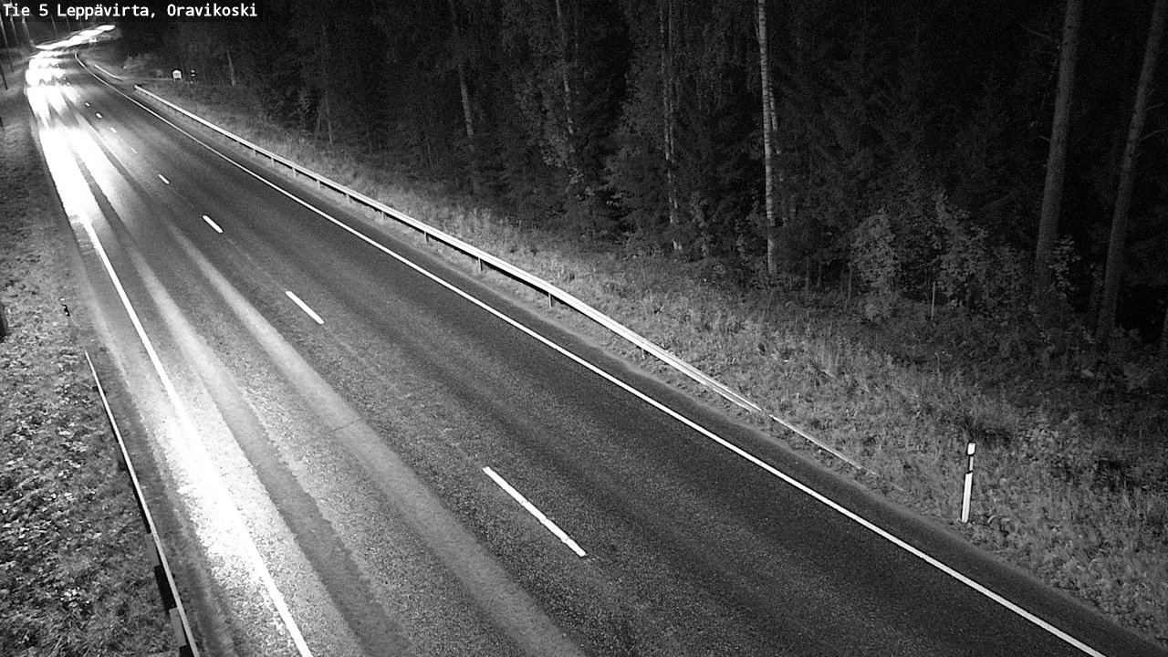 Kelikamerat Kuva Tie 5 Leppävirta, Oravikoski, Leppävirta, Pohjois-Savo