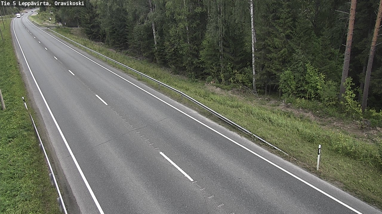 Kelikamerat Kuva Tie 5 Leppävirta, Oravikoski, Leppävirta, Pohjois-Savo