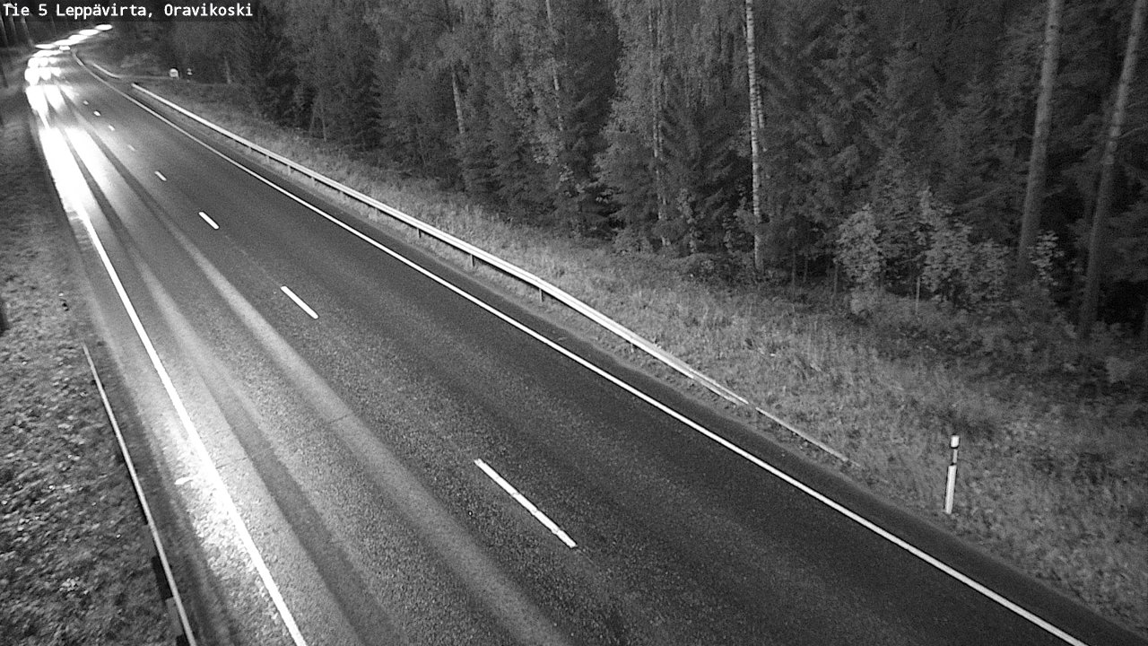 Kelikamerat Kuva Tie 5 Leppävirta, Oravikoski, Leppävirta, Pohjois-Savo