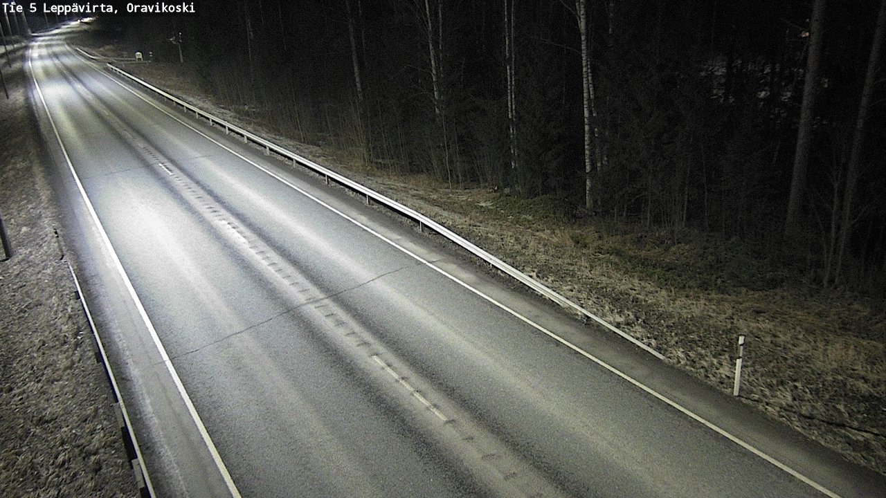 Kelikamerat Kuva Tie 5 Leppävirta, Oravikoski, Leppävirta, Pohjois-Savo