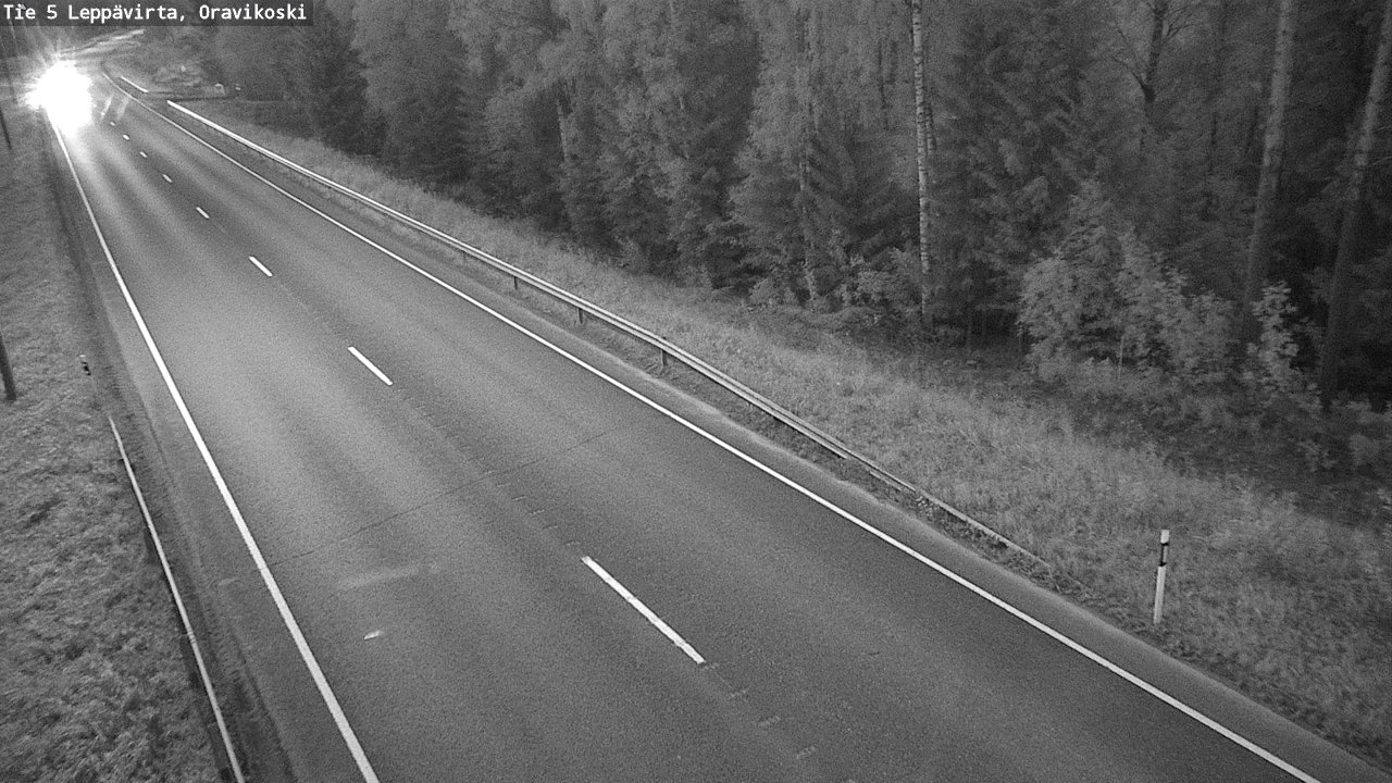 Kelikamerat Kuva Tie 5 Leppävirta, Oravikoski, Leppävirta, Pohjois-Savo