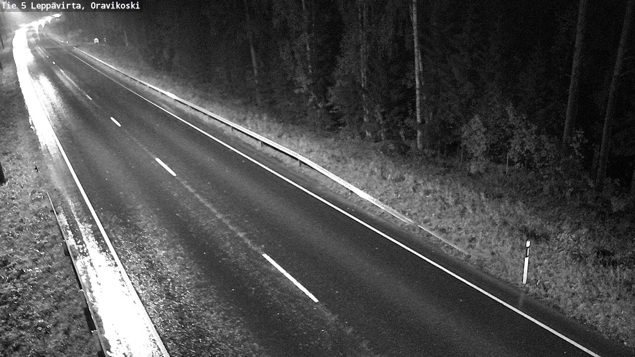 Kelikamerat Kuva Tie 5 Leppävirta, Oravikoski, Leppävirta, Pohjois-Savo