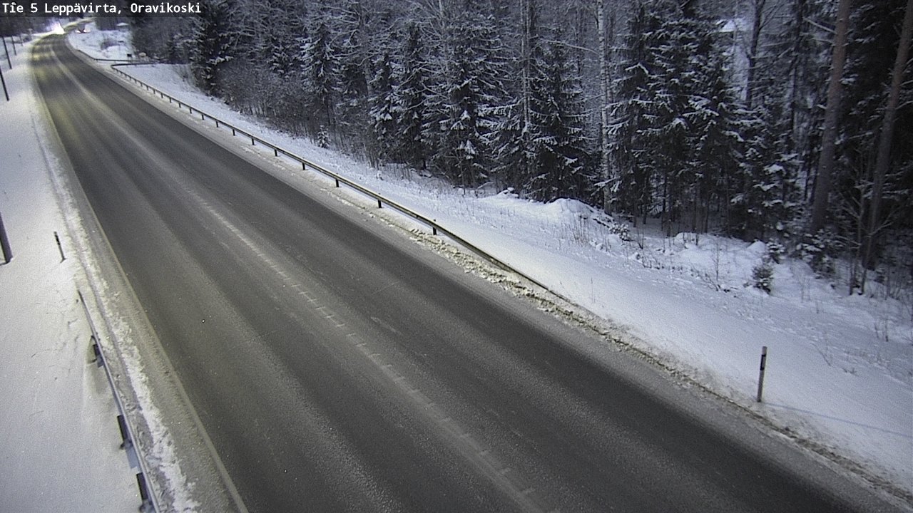Kelikamerat Kuva Tie 5 Leppävirta, Oravikoski, Leppävirta, Pohjois-Savo