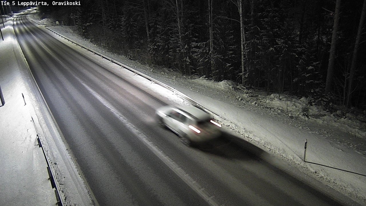 Kelikamerat Kuva Tie 5 Leppävirta, Oravikoski, Leppävirta, Pohjois-Savo