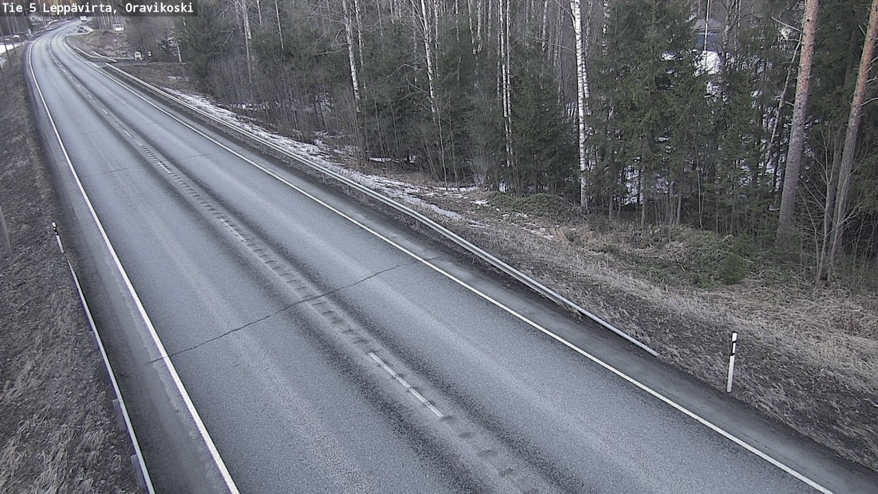 Kelikamerat Kuva Tie 5 Leppävirta, Oravikoski, Leppävirta, Pohjois-Savo