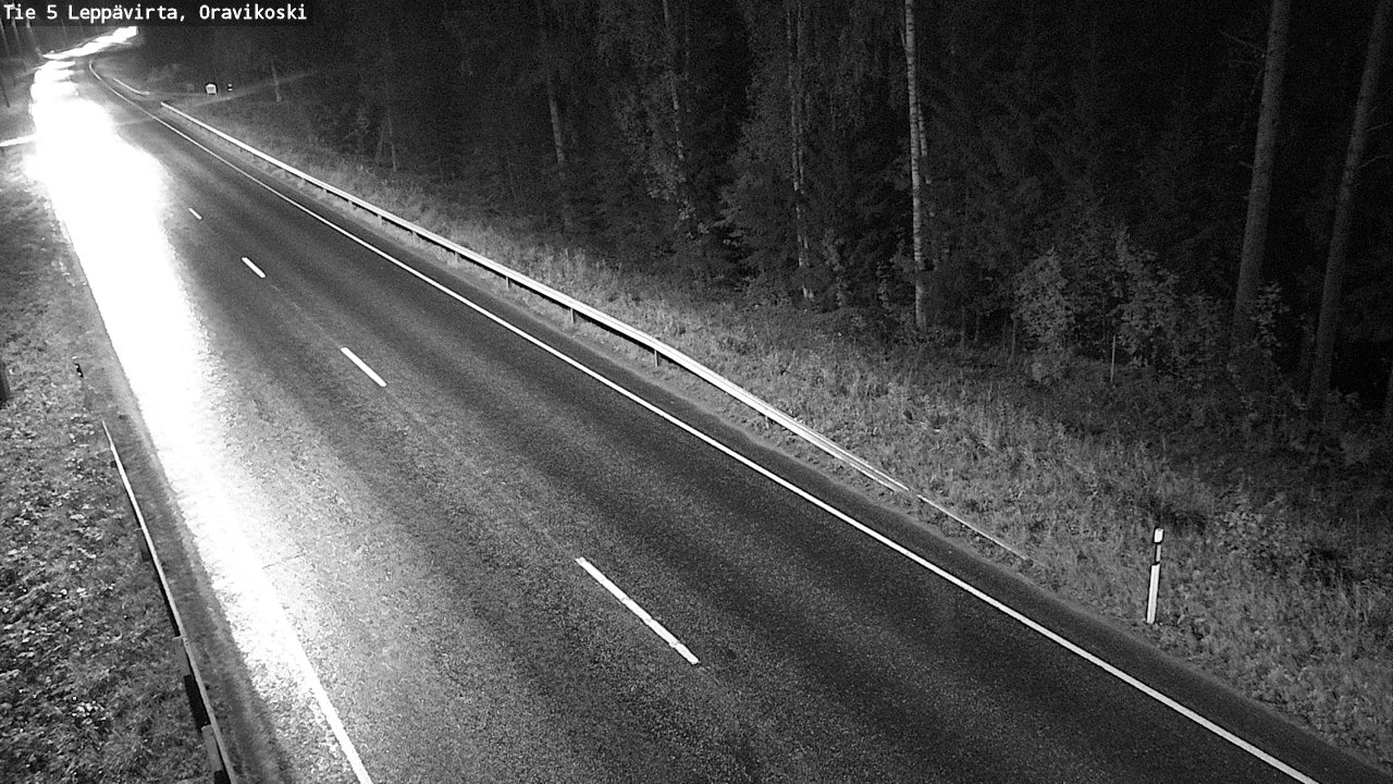 Kelikamerat Kuva Tie 5 Leppävirta, Oravikoski, Leppävirta, Pohjois-Savo