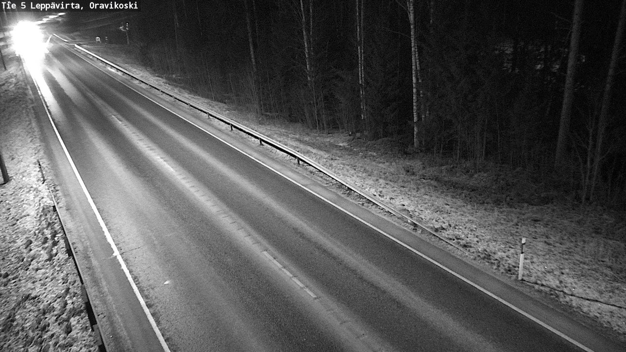 Kelikamerat Kuva Tie 5 Leppävirta, Oravikoski, Leppävirta, Pohjois-Savo